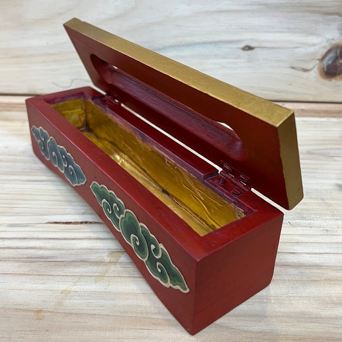 Tibetan Wooden Incense Burner
