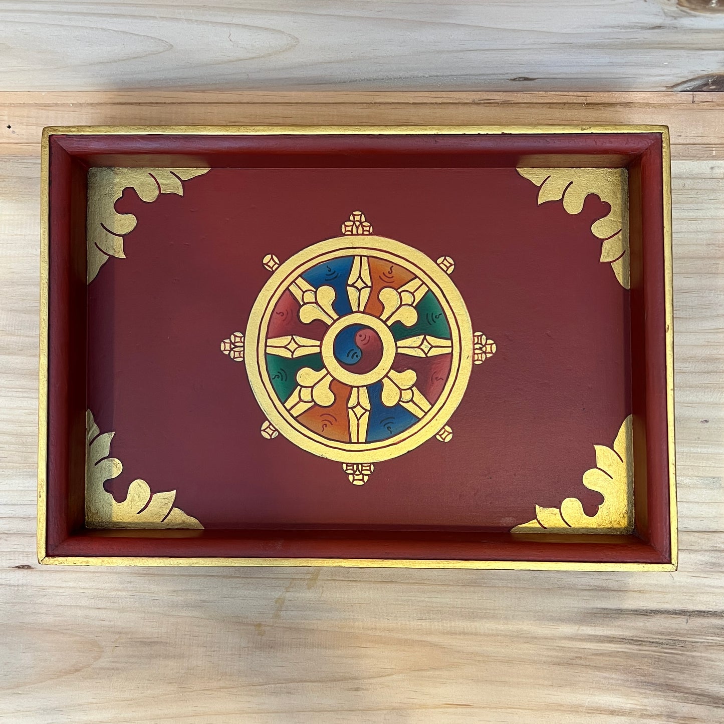Tibetan Wooden Tray