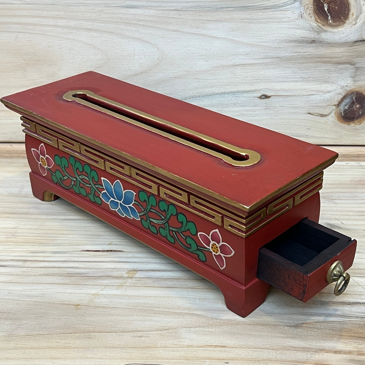 Tibetan Wooden Incense Burner