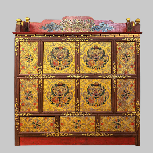Golden Zeba Cabinet