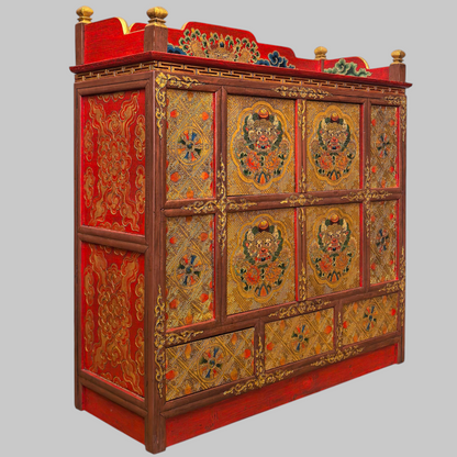 Golden Zeba Cabinet