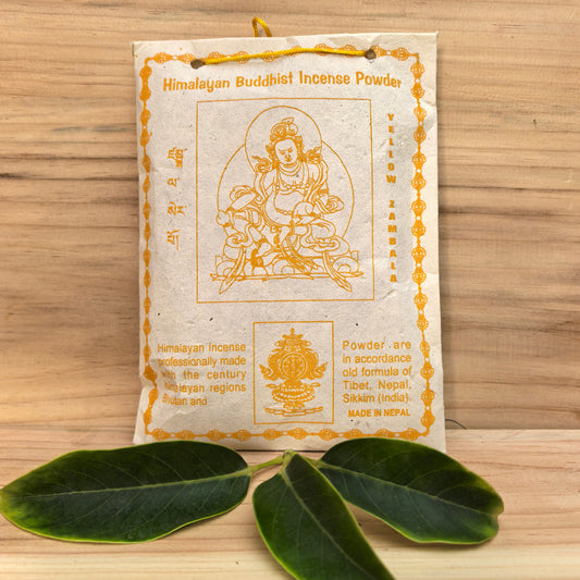 Yellow Zambala Powder Incense