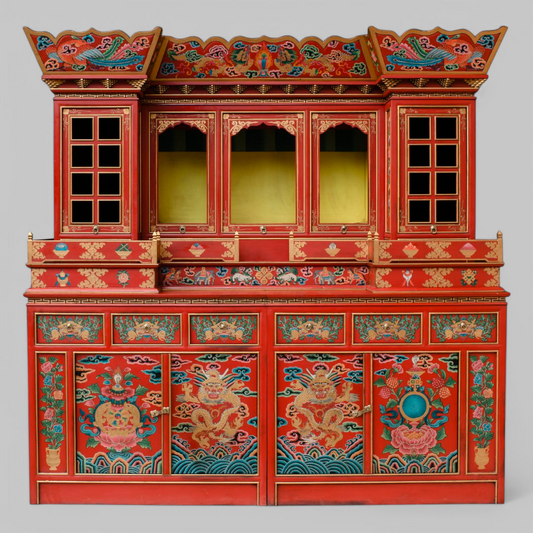 Three Statue Altar