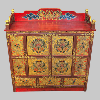 Golden Zeba Cabinet